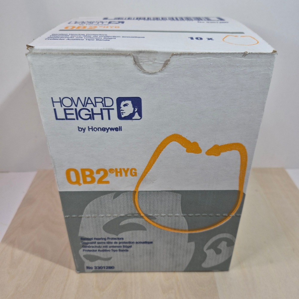 Howard Leight QB2 HYG Banded Hearing Protectors 10 Pair Honeywell 3301280 NRR 25